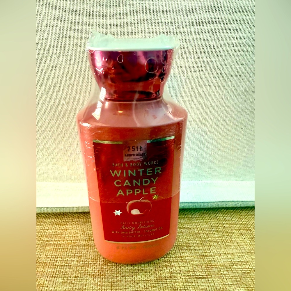 Bath & Body Works WINTER CANDY APPLE (25th Anniversary) - 10 OZ Shea Body Butter
